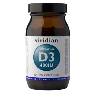 Viridian Vitamin D3 2000IU 60 kapslí + DÁREK ZDARMA