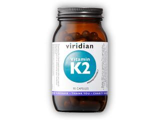 Viridian Vitamin K2 90 kapslí  + šťavnatá tyčinka ZDARMA + DÁREK ZDARMA