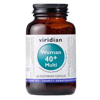 Viridian Woman 40+ Multi 60 kapslí  + šťavnatá tyčinka ZDARMA + DÁREK ZDARMA