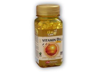 VitaHarmony Vitamín D3 1000 IU 25mcg 300 tobolek + DÁREK ZDARMA