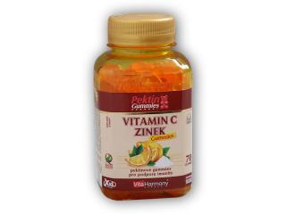 VitaHarmony XXL Vitamín C zinek gummies 70 gummies + DÁREK ZDARMA