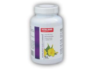 Vitaland Vitaland Pupalkový Olej s Vitaminem E 60 cps + DÁREK ZDARMA