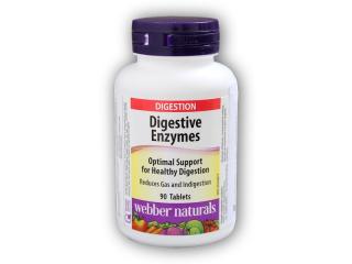 Webber Naturals Digestive Enzymes 90 tablet + DÁREK ZDARMA