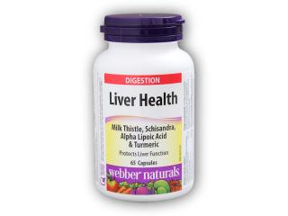 Webber Naturals Liver Health 65 kapslí  + šťavnatá tyčinka ZDARMA + DÁREK ZDARMA