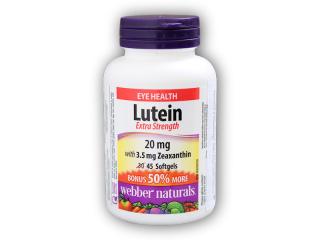 Webber Naturals Lutein 20 mg 45 tobolek + DÁREK ZDARMA