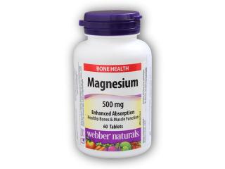 Webber Naturals Magnesium 500 mg 60 tablet + DÁREK ZDARMA