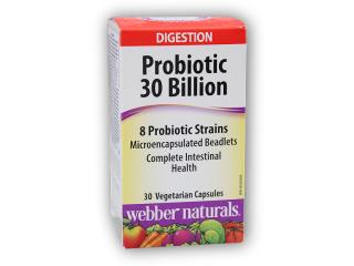 Webber Naturals Probiotic 30 Billion 30 kapslí  + šťavnatá tyčinka ZDARMA + DÁREK ZDARMA
