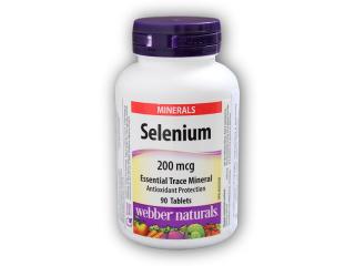 Webber Naturals Selenium 200 mcg 90 tablet + DÁREK ZDARMA