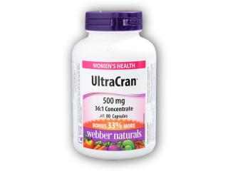 Webber Naturals UltraCran 500 mg 80 kapslí + DÁREK ZDARMA