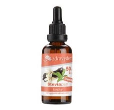 Zdravý den Stevia kapky 50ml Varianta: karamel + DÁREK ZDARMA