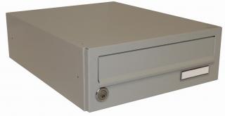 B01 BASIC RAL - 300 x 110 x 385 (ležatý model) RAL odstín (barva): RAL 7040( tm. šedá ), zpracování schránky: samostatně zabalená (připravena pro…