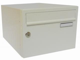 B21 RAL - 300 x 220 x 385 (ležatý model) RAL odstín (barva): RAL 7035 ( sv.šedá), zpracování schránky: složená v sestavě (složená do sestavy )