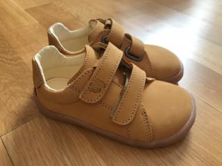 Baby Bare Shoes Febo Spring (Mustard) - dětská celoroční obuv velikost: Mustard, 29