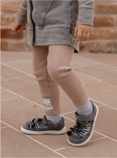 Baby Bare Shoes Febo Summer - dětská letní obuv vel.: 31 Grey