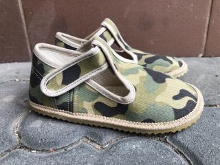 Beda Barefoot vojenské - přezůvky (širší) vel.: 26 model 170020/W