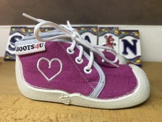 Boots4U tenisky (různé barvy) - dětská textilní obuv vel.: 20 lila