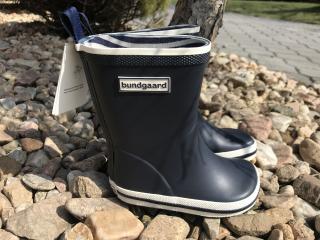 Bundgaard Classic Rubber Boots (modré) - dětské holínky vel.: 27