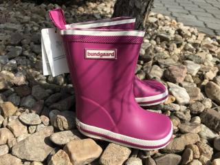 Bundgaard Classic Rubber Boots (růžové) - dětské holínky vel.: 22