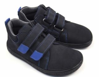 Ef barefoot Leon (navy blue cornflo) - dětská celoroční obuv vel.: 33