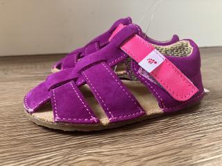 Ef barefoot sandálky, různé barvy - dětská letní obuv vel.: 24 biskupi