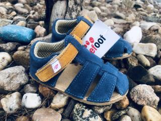 Ef barefoot sandálky, různé barvy - dětská letní obuv vel.: 26 jeans