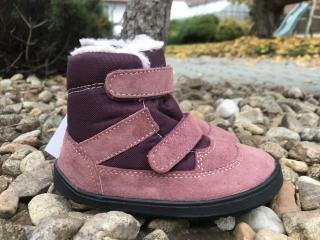 Ef barefoot zimní (různé barvy) - dětská celoroční obuv vel.: 27 Shelly