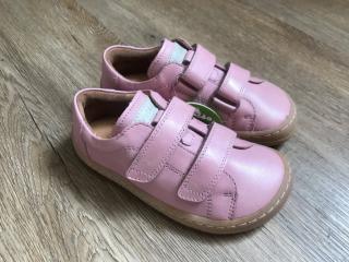 Froddo barefoot G3130148-6 (růžové) - kožená dětská celoroční obuv vel.: 32