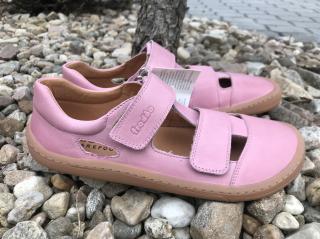 Froddo barefoot G3130197-5 (světle růžové) - kožené sandály vel.: 39