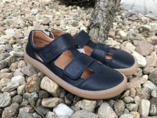 Froddo barefoot G3150197-2 (tmavě modré) - kožené sandály vel.: 37
