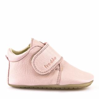 Froddo Prewalkers (jeden pásek, různé barvy) - dětská celoroční obuv vel.: 27 světle růžové