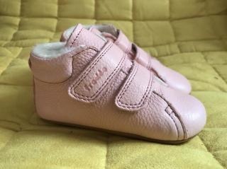 Froddo Prewalkers zimní (dva pásky, různé barvy) vel.: 22 světle růžové