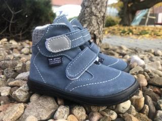 Jonap Barefoot B5/S vlna (modrá) - dětská zimní obuv vel.: 29