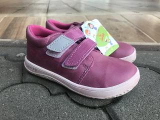Jonap Barefoot model B1/MV růžová - dětská celoroční obuv vel.: 28
