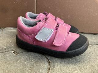 Jonap Barefoot model B22 slim (různé barvy) - dětská celoroční obuv vel.: 30 růžová slim