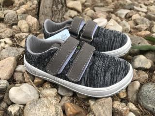 Jonap Knitt 3D (různé barvy) - dětská celoroční obuv vel.: 24 šedá melír