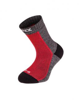 Ponožky Surtex - 70 % merinové vlny vel.: 12-13 cm červené