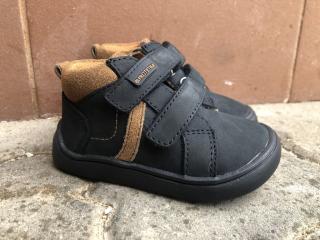 Protetika kožené modely (různé barvy) - dětská celoroční obuv vel.: 21 Elmo navy