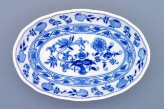 Mísa salátová oválná, 23 cm, cibulák, Český porcelán