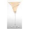 Sklenice na martini, Swarovski, Amber Silhouette, 240 ml, 2 ks, Dartington Crystal