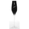 Swarovski, sklenice na šampaňské, 210 ml, Diamante Black, 2 ks, Dartington Crystal