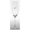 Swarovski, sklenice na šampaňské, 210 ml, Diamante Silhouette, 6 ks, Dartington Crystal