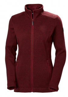 Dámská fleecová bunda Helly Hansen W Synnoeve Jacket 2.0. - cabernet L/40