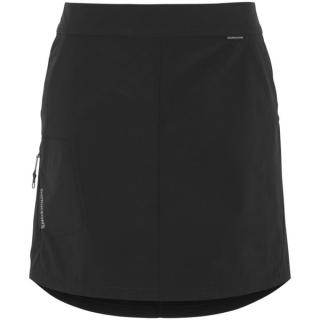 Dámská softshellová sukně Didriksons Liv s šortkami - černá 34