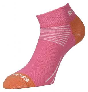 Dámské funkční ponožky Mini SKHOOP s Merinem růžová 40-42