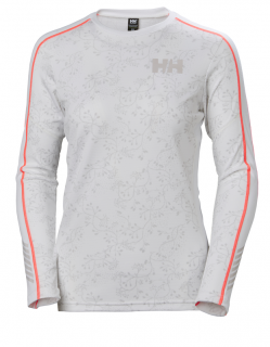 Dámské funkční triko Helly Hansen W Lifa Active graphic crew - white L/40