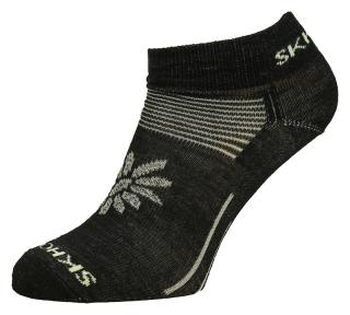 Dámské ponožky SKHOOP Merino Mini černé 34-36
