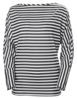 Dámské triko Helly Hansen dlouhý rukáv Thalia LS-Shirt white navy stripe XS/34