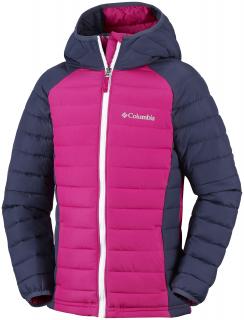 Dětská bunda Columbia Powder Lite GIRLS Hooded Jacket 613 164-172/XL/13-14 let