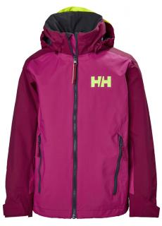Dětská bunda Helly Hansen JR Ridge jacket very berry 152-158 /12 let/