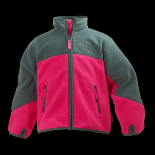 Dětská fleecová mikina Helly Hansen K Fleece Jacket magenta 134-140 /8-9 let/